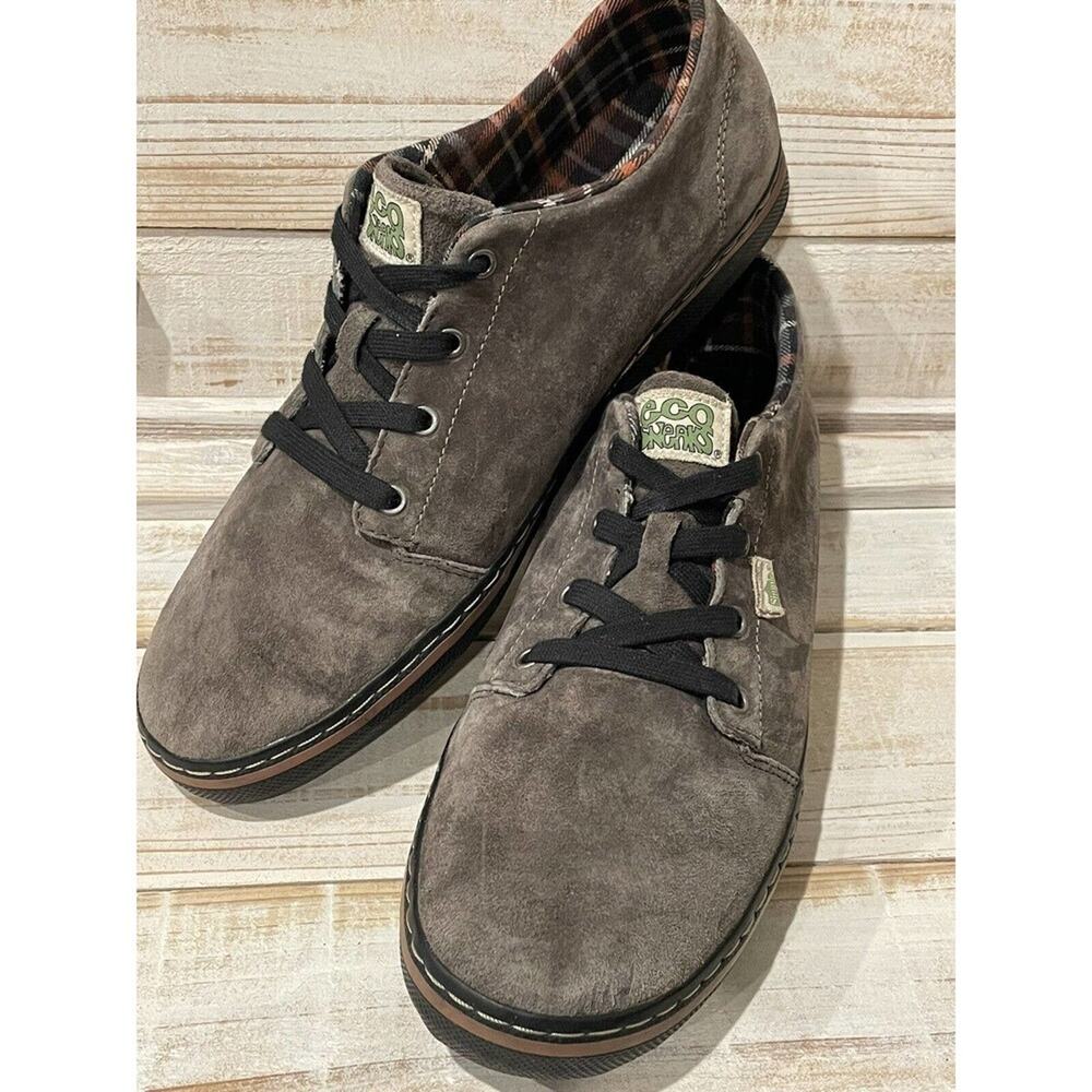 Eco Sneaks Simple Gray Suede Men's‎ Sneaker Shoe Size US 13